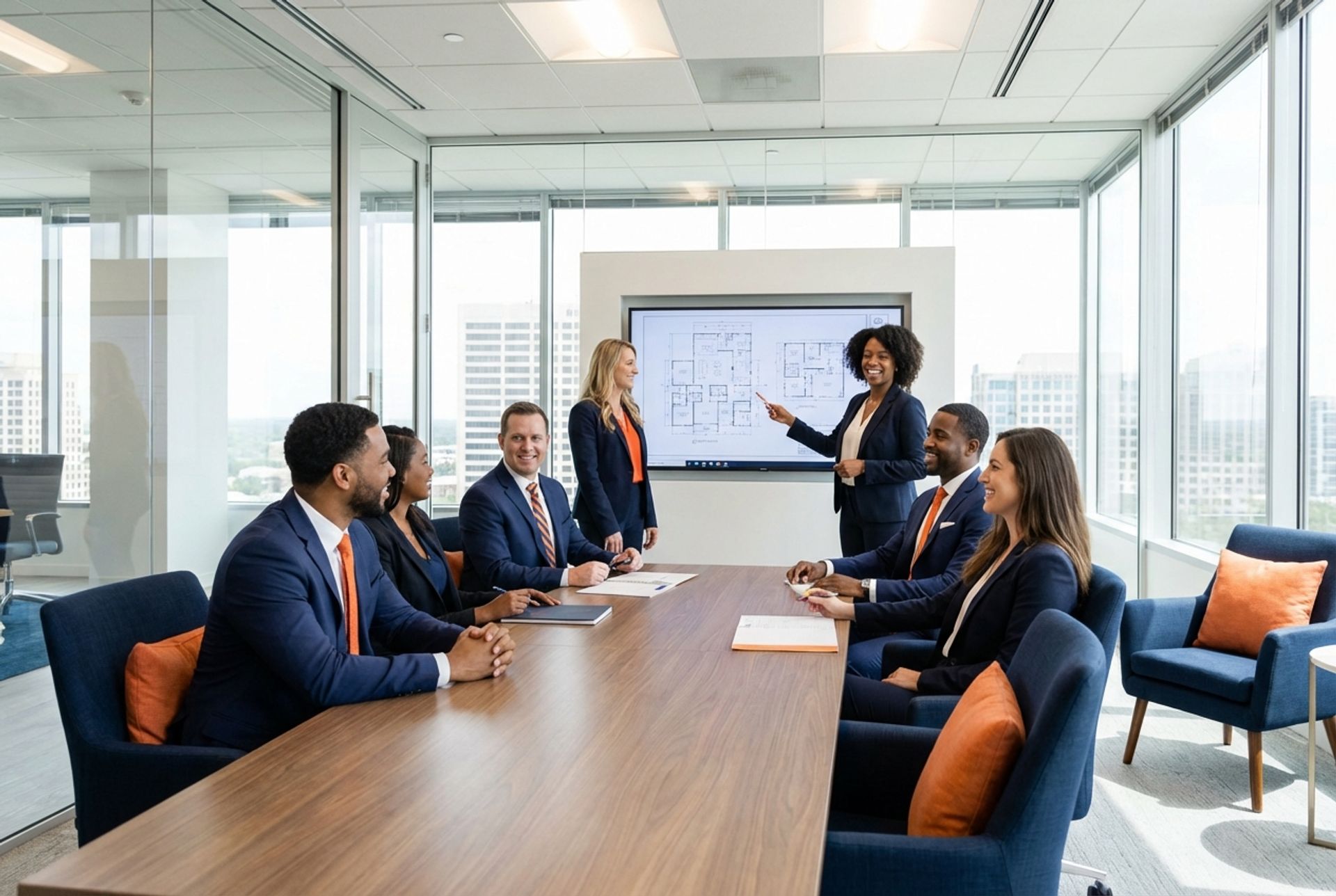 eXp Richmond agents collaborating on strategy and deal analysis